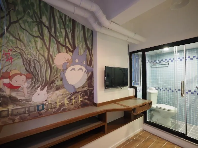 Pandas Hostel Comics 香港 酒店